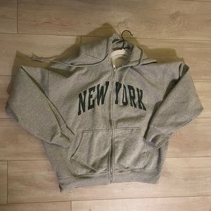 Brandy Melville zip up hoodie